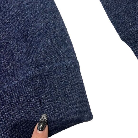 The Men's Store at Bloomingdale's Mens Wool Cashmere Blend Sweater Blue Size XL - Picture 8 of 10